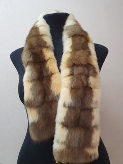 Шарф из натурального меха