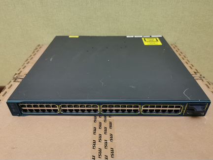 Коммутатор Cisco WS-C3560E-48TD-E