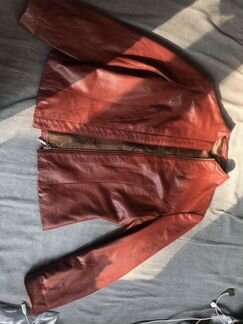 Куртка кожаная женская