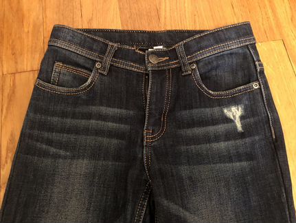 Джинсы утеплённые 134р
