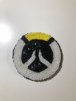Брошь из бисера Overwatch Овервотч
