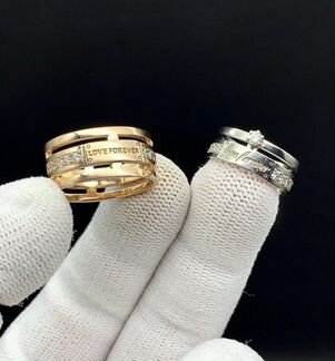 Золотые обручальные кольца