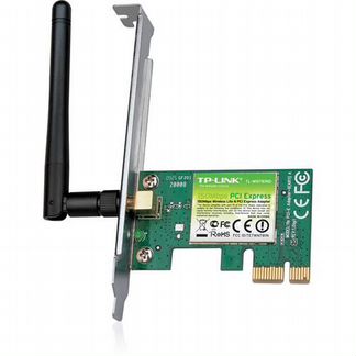 Сетевая карта TP-link (PCI-E, 802.11b/g/n, до 150Mbps) #TL-WN781ND
