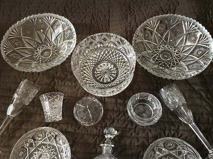 Хрустальный Столовый сервиз СССР