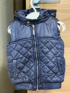 Жилет утеплённый 80-86см