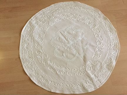 Салфетка, большая, 88 см, круглая